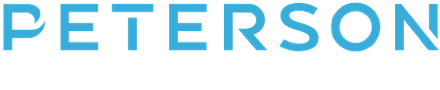 peterson-blue-white logo
