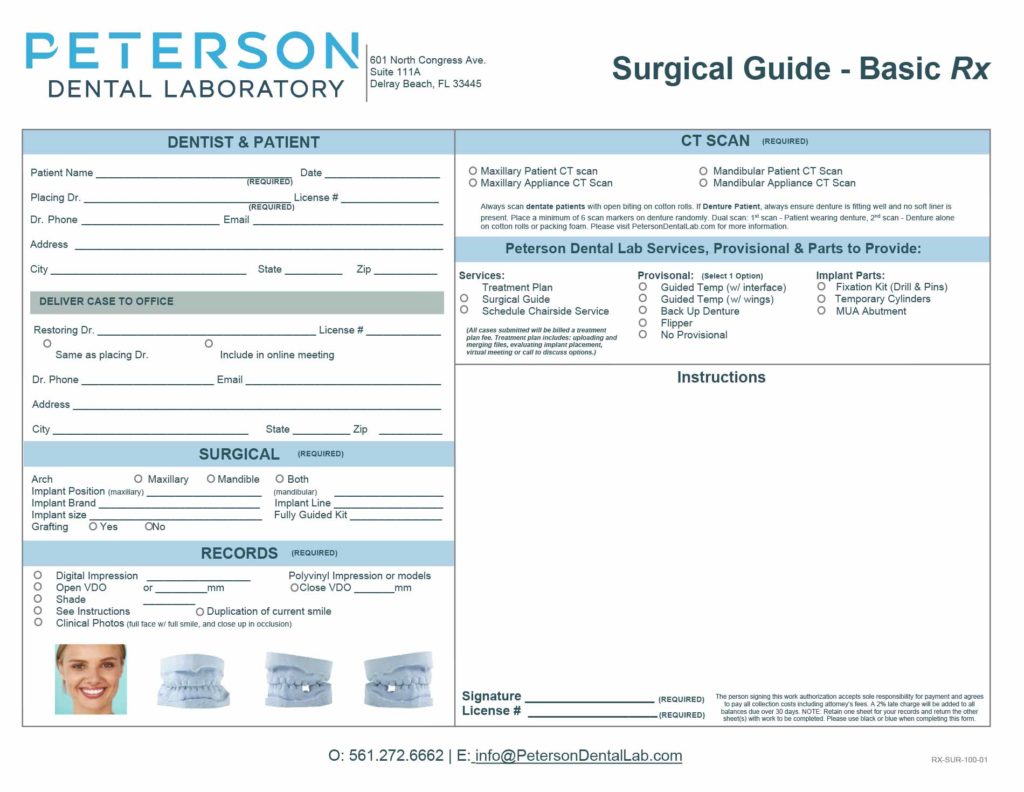 Scripts Peterson Dental Laboratory