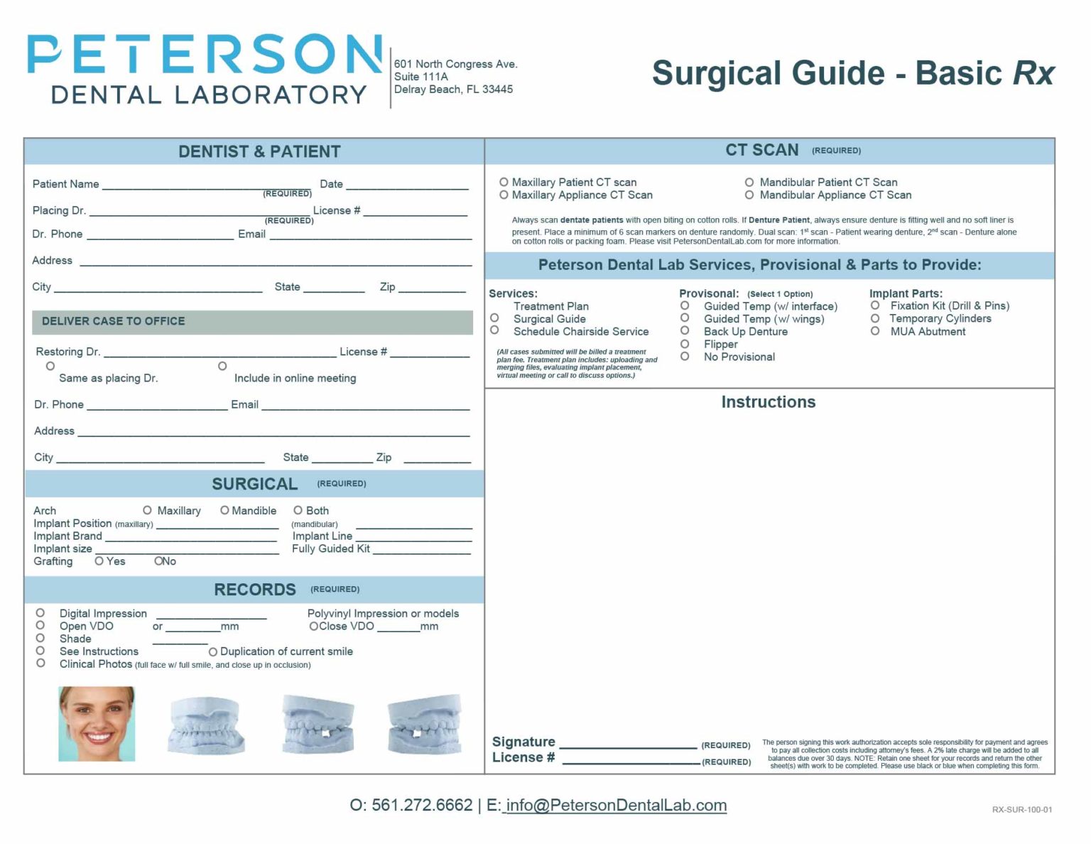 Scripts Peterson Dental Laboratory