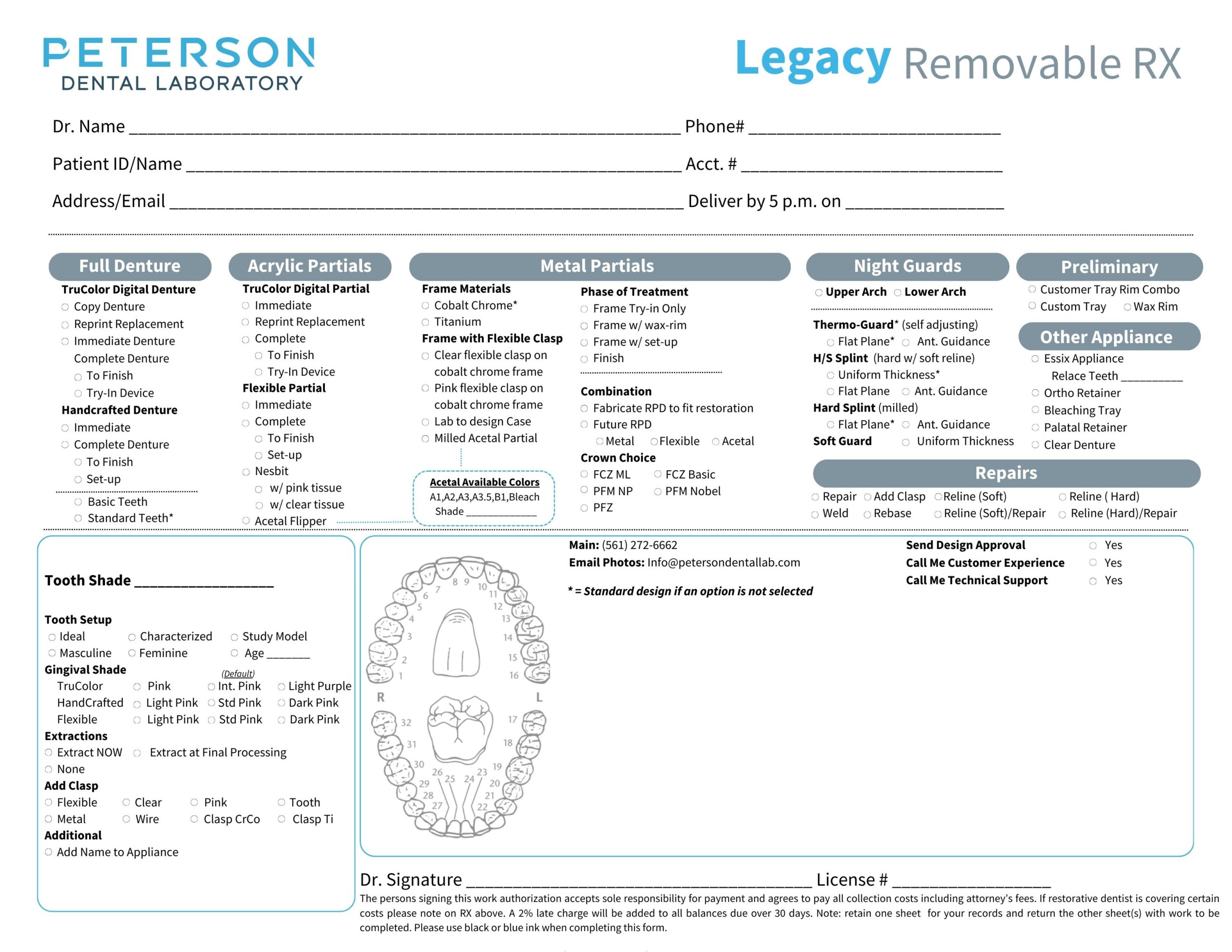 Legacy Removable RX